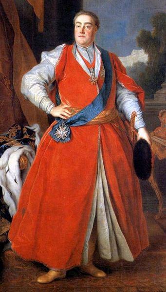 Louis de Silvestre Portrait of King August III in Polish costume France oil painting art